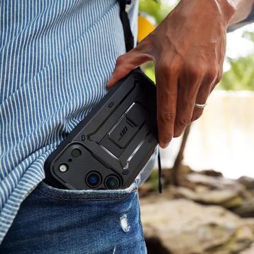 i-Blason GA843439159372 mobiltelefon etui 17,5 cm (6.9") Cover Sort