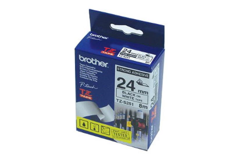 Brother - etiketter - 1 rulle (rullar) - Rulle ( 2,4 cm x 8 m)