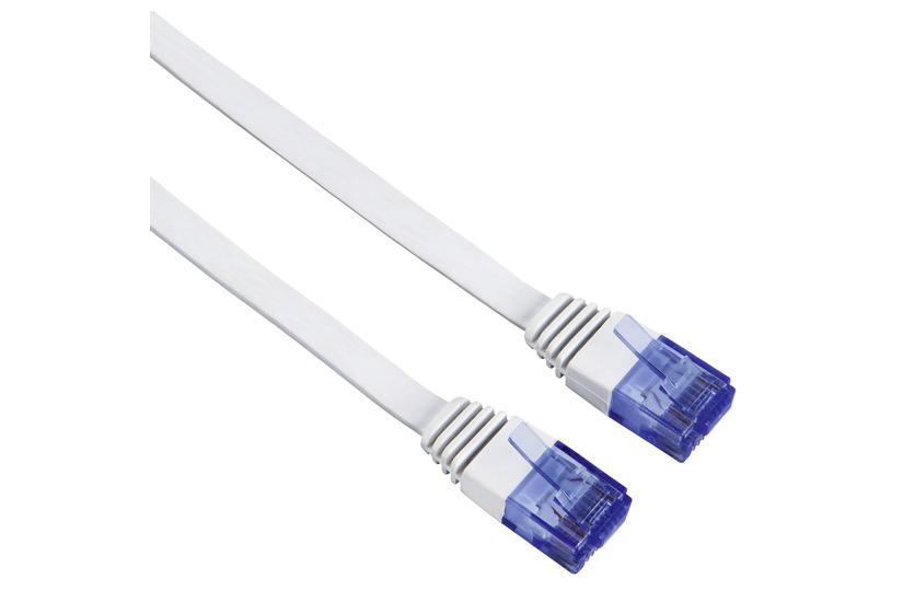 Hama 00053774 netv&aelig;rkskabel Hvid 10 m Cat6 U/UTP (UTP)