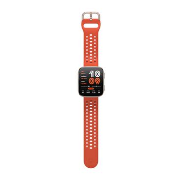 Amazfit Bip 6 Red 5 cm (1.97") AMOLED Digital 390 x 450 pixel Berøringsskærm Guld GPS (satellit)