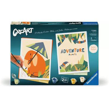 Ravensburger 23905 male side & bog Farve efter talsæt