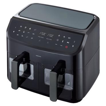 MEDION LIFE P20 Dobbelt 8,7 L 2600 W Varmluftsteger Sort