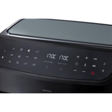 MEDION LIFE P20 Dobbelt 8,7 L 2600 W Varmluftsteger Sort