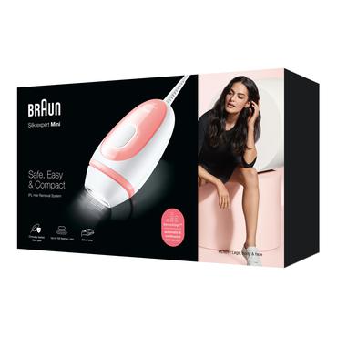 Braun Silk-expert Pro Silk-expert Mini Intenst pulserende lys (IPL) Lyser&oslash;d, Hvid