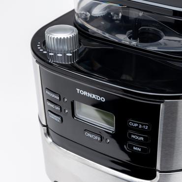 TORNADO TCM-1025A-GS Vejledning Filter kaffemaskine 1,5 L