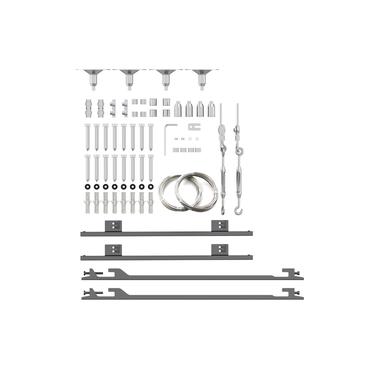 Multibrackets M Pro Series Wire 300 - konsol - f&ouml;r LCD-display - svart