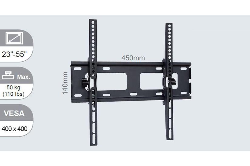 VivoLink Wall Mount Slim - monteringssæt - for fladt panel