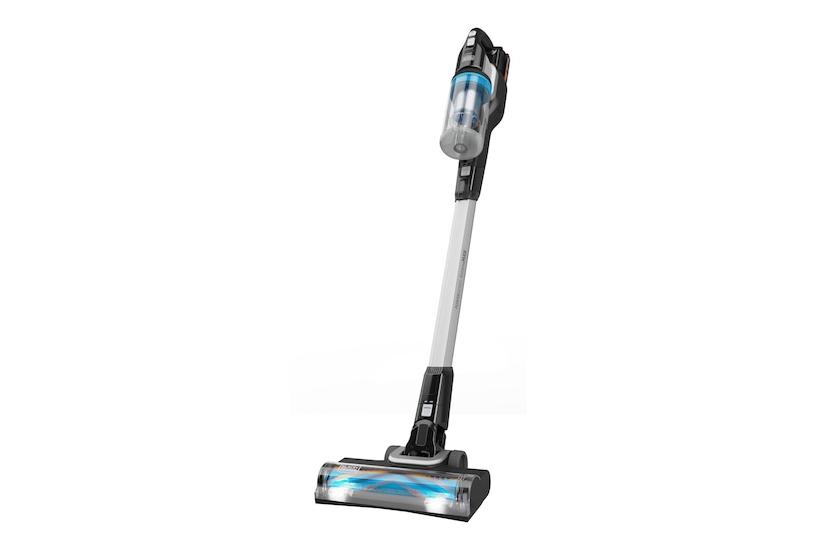 Black & Decker BHFEB520D1-QW stick vacuum/electric broom Battery Dry Cyclonic Bagless Black  Silver  Transparent 2 Ah