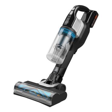 Black & Decker BHFEB520D1-QW stick vacuum/electric broom Battery Dry Cyclonic Bagless Black  Silver  Transparent 2 Ah
