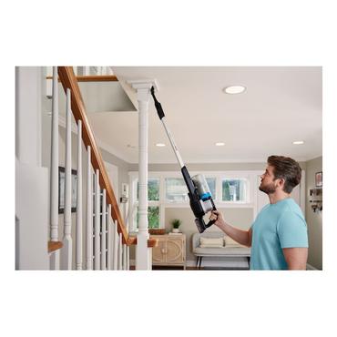 Black & Decker BHFEB520D1-QW stick vacuum/electric broom Battery Dry Cyclonic Bagless Black  Silver  Transparent 2 Ah