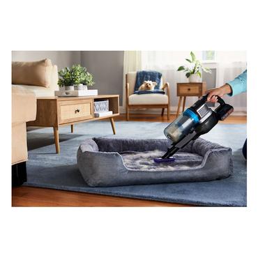 Black & Decker BHFEB520D1-QW stick vacuum/electric broom Battery Dry Cyclonic Bagless Black  Silver  Transparent 2 Ah