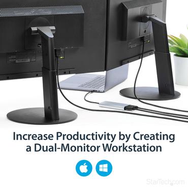 StarTech.com Thunderbolt 3 to Dual HDMI 2.0 Adapter
