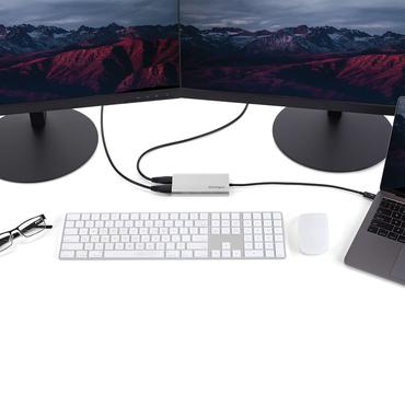 StarTech.com Thunderbolt 3 to Dual HDMI 2.0 Adapter