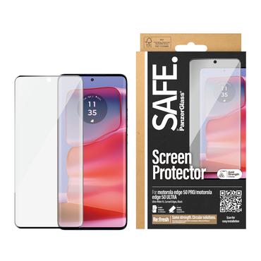 SAFE. by PanzerGlass - sk&auml;rmskydd f&ouml;r mobiltelefon - ultrabred passning