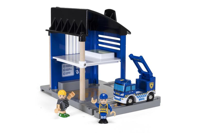 BRIO Polizeistation mit Einsatzfahrzeug - 33813
