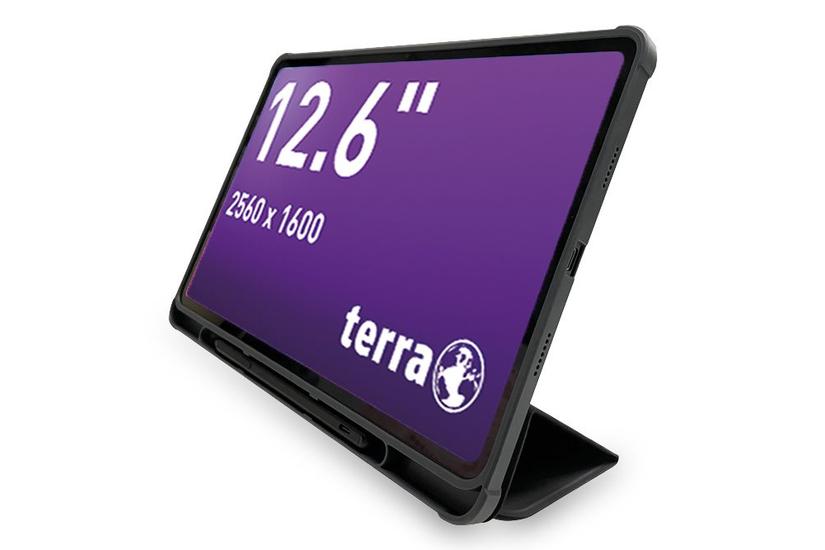TERRA PAD 1201 4G Mediatek LTE 256 GB 32 cm (12.6") 8 GB Wi-Fi 5 (802.11ac) Android 14 Anthracite