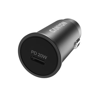 Canyon C-20 bilstrømsadapter - 24 pin USB-C - 20 Watt