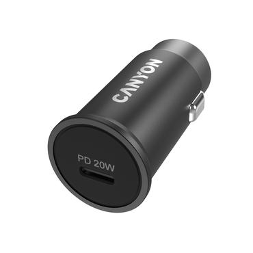Canyon C-20 bilstrømsadapter - 24 pin USB-C - 20 Watt