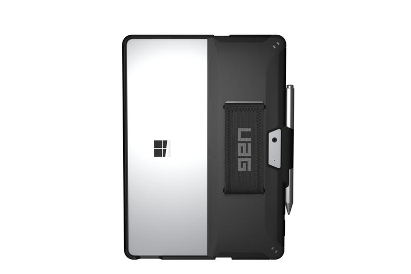 UAG Case for Microsoft Surface Go 3/Go 2/Go [10.5-inch] w/Handstrap - Scout Black - bagsidecover til tablet