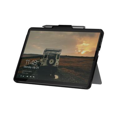 UAG Case for Microsoft Surface Go 3/Go 2/Go [10.5-inch] w/Handstrap - Scout Black - bagsidecover til tablet