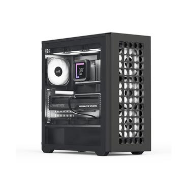 Aerocool Kabinet - Midi Tower - ATX, Micro ATX, Mini-ITX - 213 x 476.5 x 461 mm - Sort