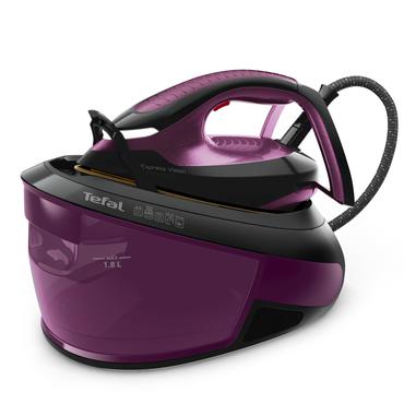 Tefal Express Vision SV8152 2800 W 1.8 L Durilium AirGlide Autoclean soleplate Purple, Black