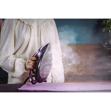 Tefal Express Vision SV8152 2800 W 1.8 L Durilium AirGlide Autoclean soleplate Purple, Black