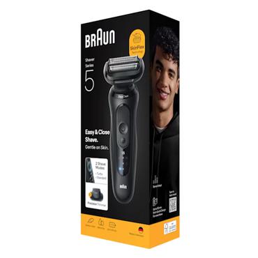 Braun Series 5 52-N1200S Folie shaver Trimmer Sort