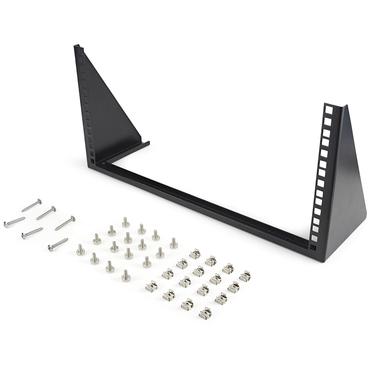 StarTech.com 5U Vertical Wall Mount Rack - 19in Low Profile Open Wall Mounting Bracket - Network/Server Room/Data/AV/IT/Patch Panel/Communication/Computer Equipment - w/ Cage Nuts/Screws - rack - 5U - TAA-kompatibel