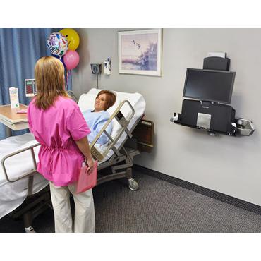 Ergotron StyleView monteringssats - f&ouml;r LCD-sk&auml;rm/tangentbord/mus/streckkodsl&auml;sare/processor - polerat aluminium