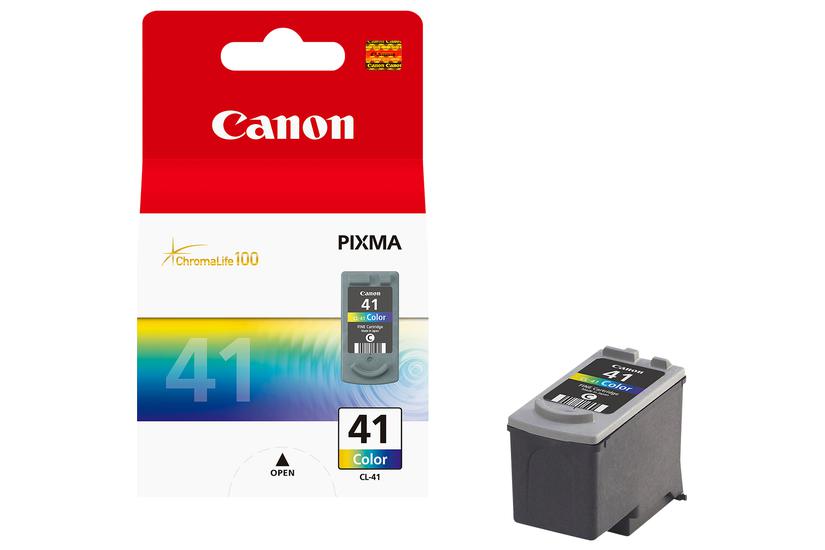 Canon CL-41 - L&aring;ng livsl&auml;ngd - f&auml;rg (cyan, magenta, gul) - original - bl&auml;ckpatron