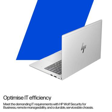 HP EliteBook 6 G1i AI Intel Core Ultra 5 225U Laptop 35,6 cm (14") WUXGA 24 GB DDR5-SDRAM 512 GB SSD Wi-Fi 7 (802.11be) Windows 11 Pro AI PC Sølv