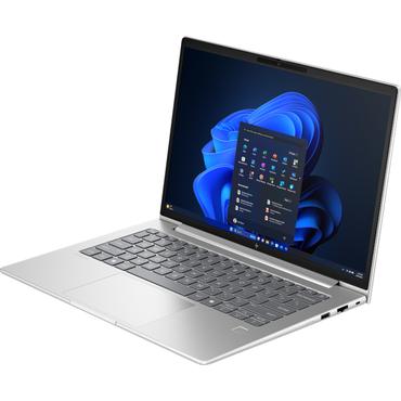 HP EliteBook 6 G1i AI Intel Core Ultra 5 225U Laptop 35,6 cm (14") WUXGA 24 GB DDR5-SDRAM 512 GB SSD Wi-Fi 7 (802.11be) Windows 11 Pro AI PC Sølv