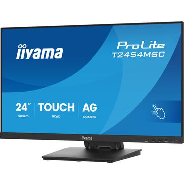 iiyama ProLite T2454MSC-B3AG computersk&aelig;rm 60,5 cm (23.8") 1920 x 1080 pixel Fuld HD LED Ber&oslash;ringssk&aelig;rm Multibruger Sort