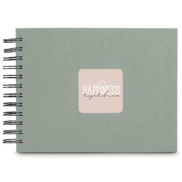 Hama 00009869 fotoalbum og arkbeskyttelse Gr&oslash;n 50 ark Spiral indbinding