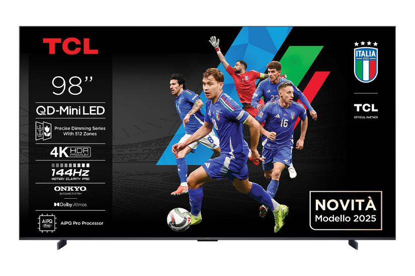 TCL Q6C 98Q6C TV 2.49 m (98 ) 4K Ultra HD Smart TV Wi-Fi Metallic