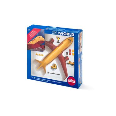 Siku DHL cargo aircraft with accessories Luftfartøj Formonterede