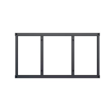 Multibrackets M Extender Kit Push SD - monteringskomponent - för LCD-display - svart