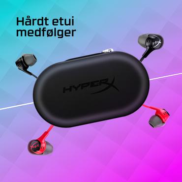 HyperX Cloud Earbuds II - øreproptelefoner med mik.