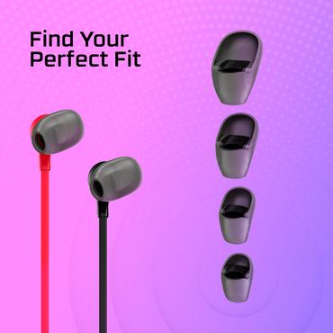HyperX Cloud Earbuds II - øreproptelefoner med mik.