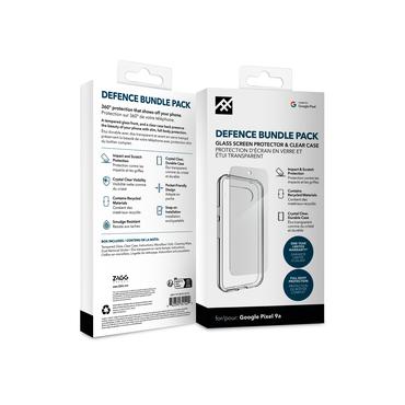 IFROGZ Defence Bundle Pack mobiltelefon etui 16 cm (6.3") Cover Transparent