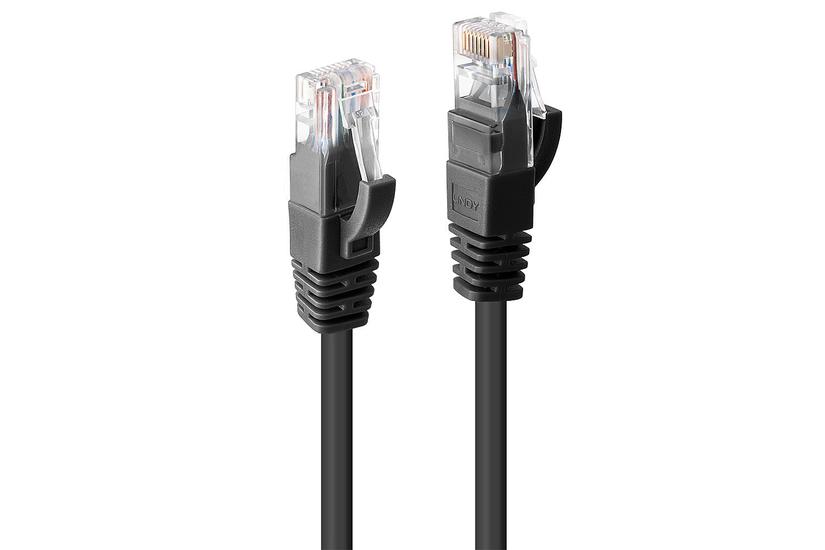 Lindy 48082 netværkskabel Sort 10 m Cat6 U/UTP (UTP)