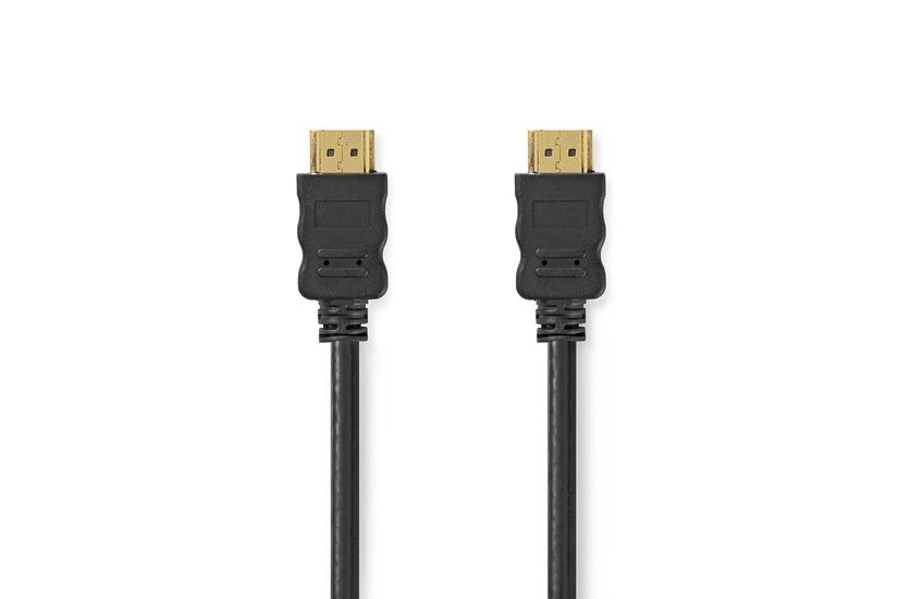 Nedis 3m Highspeed HDMI Kabel mit Ethernet, Schwarz, 4K, 3D und Deep Color