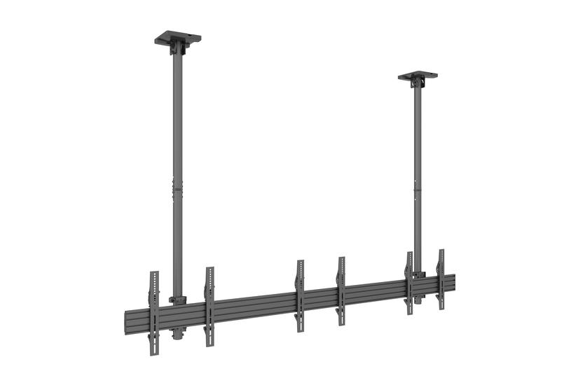 Multibrackets M Ceiling Mount Pro MBC3X1U monteringssats - för 3 LCD-bildskärmar - svart