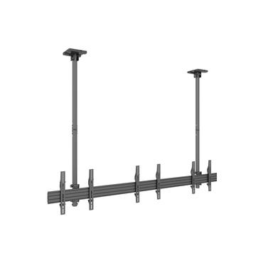Multibrackets M Ceiling Mount Pro MBC3X1U monteringssats - för 3 LCD-bildskärmar - svart