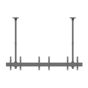 Multibrackets M Ceiling Mount Pro MBC3X1U monteringssats - för 3 LCD-bildskärmar - svart