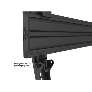 Multibrackets M Ceiling Mount Pro MBC3X1U monteringssats - för 3 LCD-bildskärmar - svart