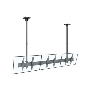 Multibrackets M Ceiling Mount Pro MBC3X1U monteringssats - för 3 LCD-bildskärmar - svart