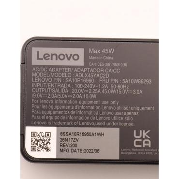 Lenovo ACADAPTER PD45W20/15/9/5V2PWWACB