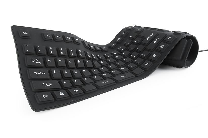 Gembird KB-109F-B - tastatur - USA - sort Indgangsudstyr